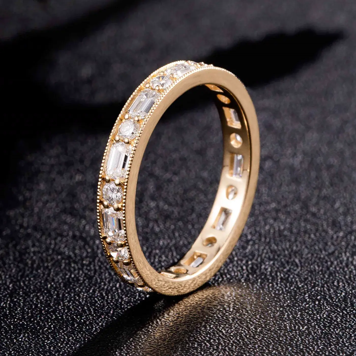 14K Gold Lab-Grown Diamond Ring — 2.11 ct — view 2