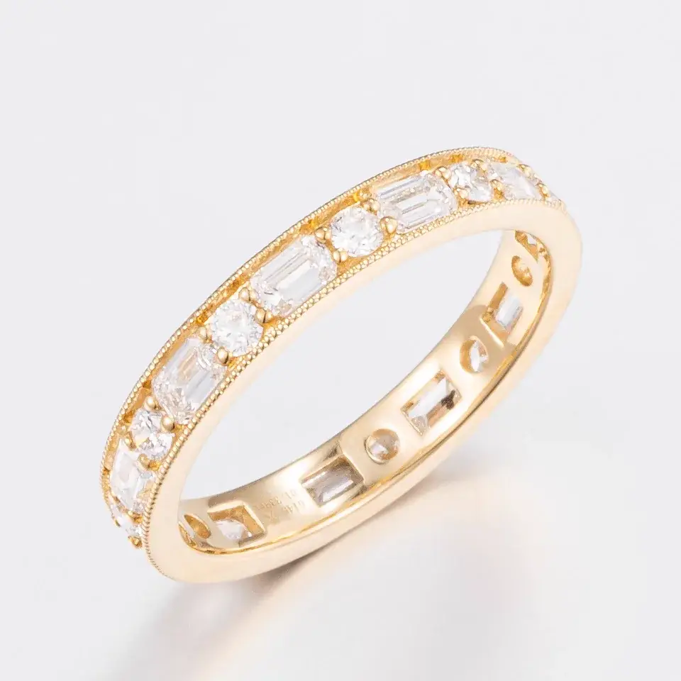 14K Gold Lab-Grown Diamond Ring — 2.11 ct — view 4