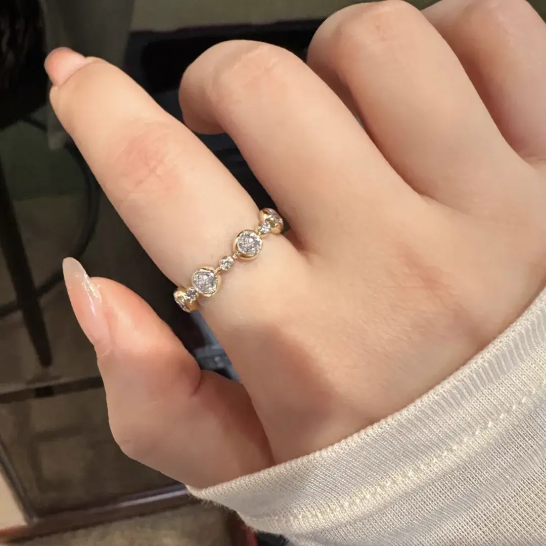 14K Gold Lab-Grown Diamond Ring — 1.70 ct — view 4