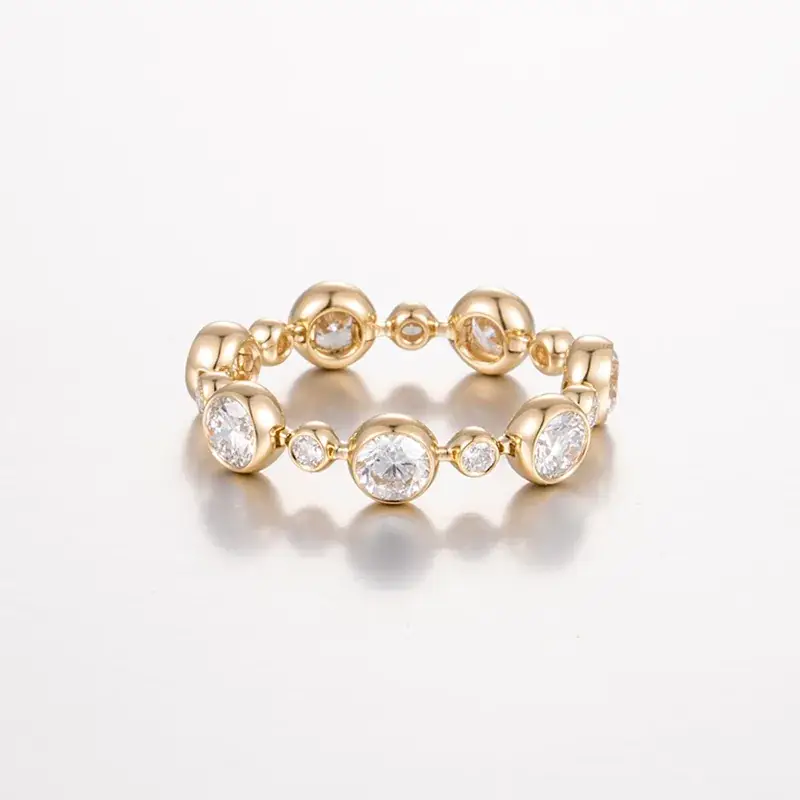 14K Gold Lab-Grown Diamond Ring — 1.70 ct — view 5