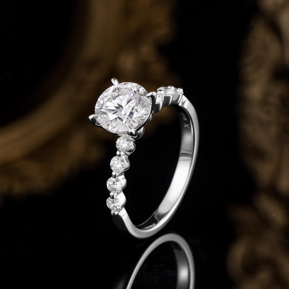 14K Gold Lab-Grown Diamond Ring — 1.97 ct