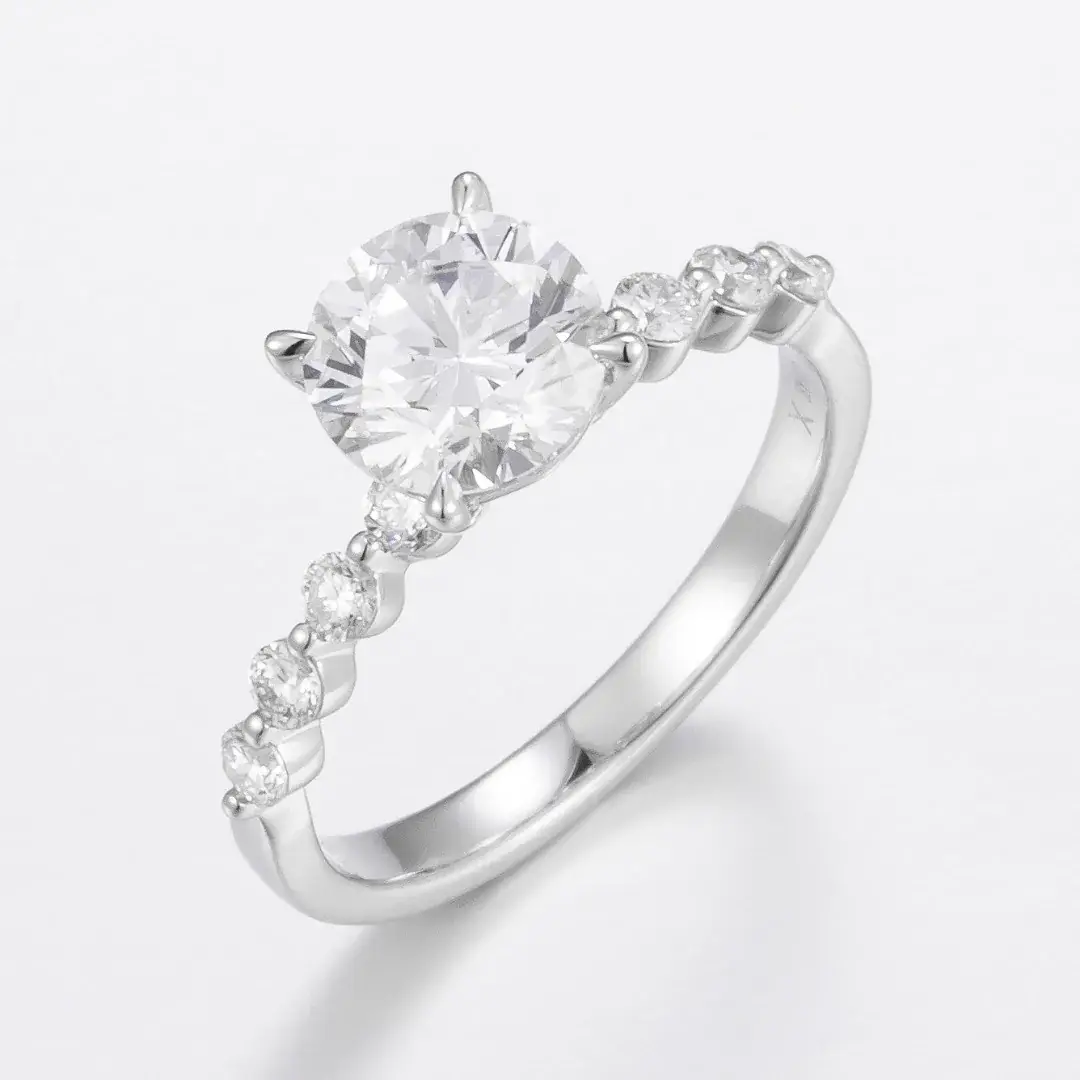 14K Gold Lab-Grown Diamond Ring — 1.97 ct — view 4