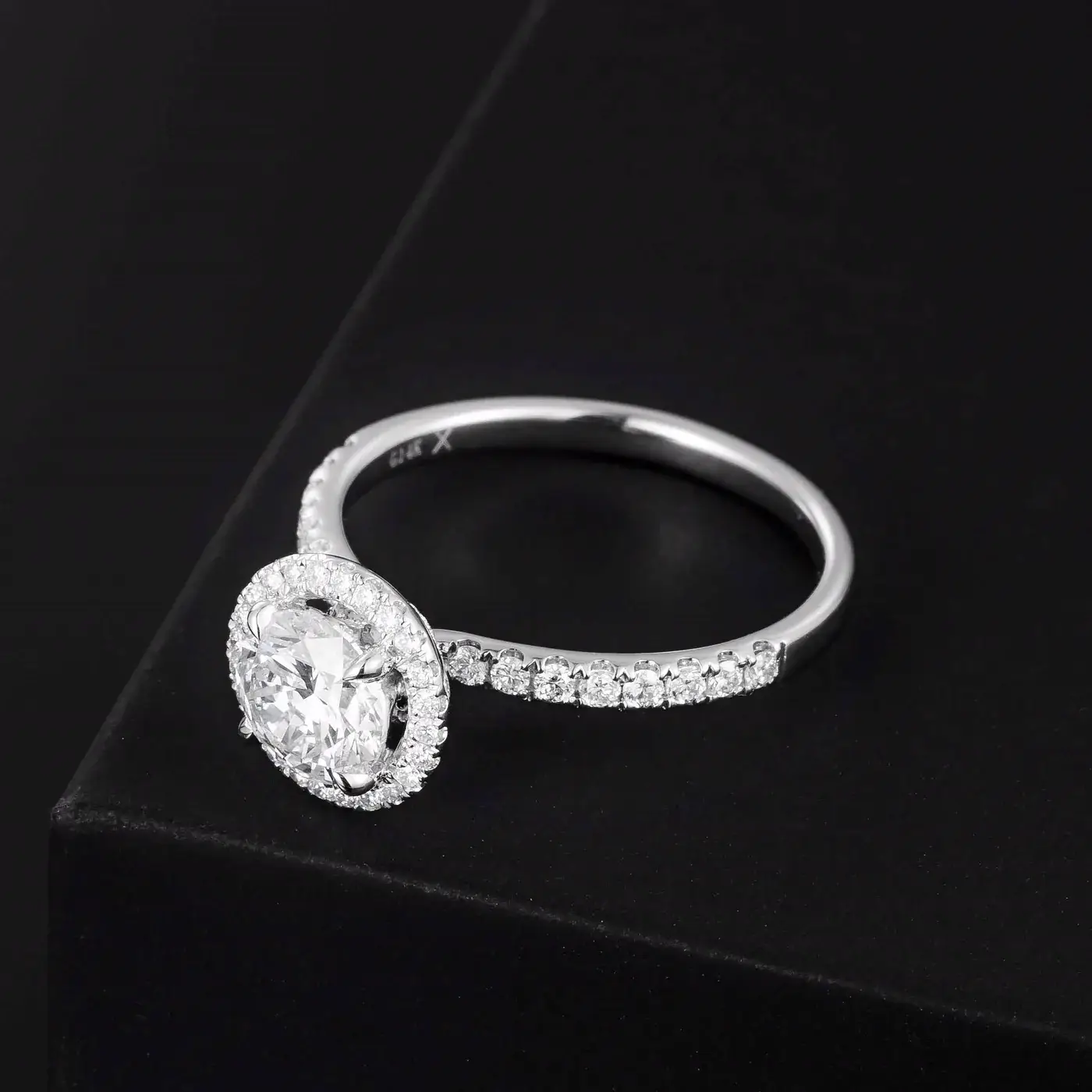 14K Gold Lab-Grown Diamond Ring — 1.30 ct — view 3